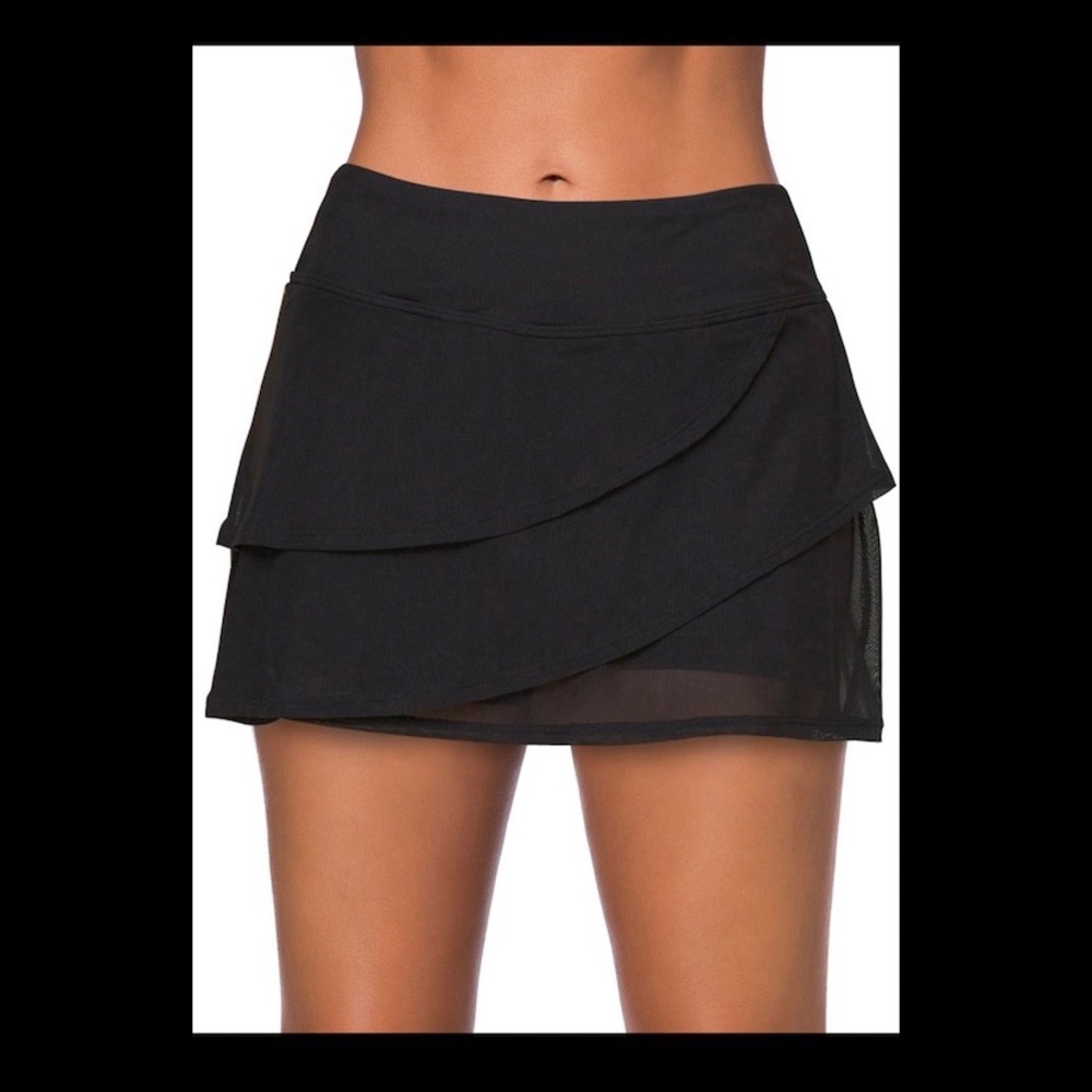 NEW Black Swim Skirt